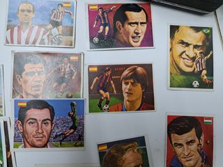Cromos Fútbol 70s: ¡6 cromos!