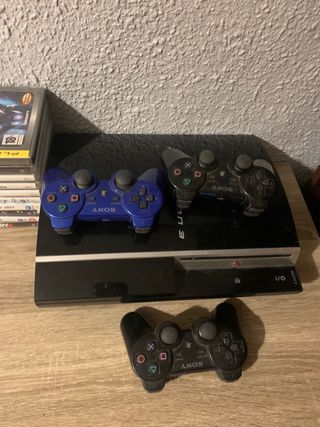 PS3 (PlayStation 3) + Mandos + Juegos