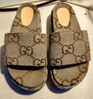 Chanclas Gucci GG - Plataforma
