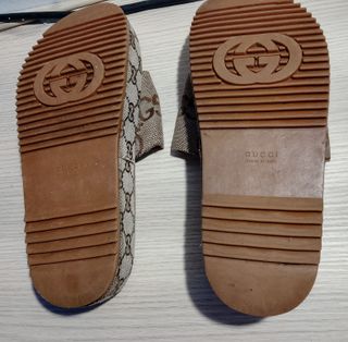 Chanclas Gucci GG - Plataforma