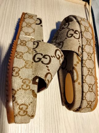 Chanclas Gucci GG - Plataforma