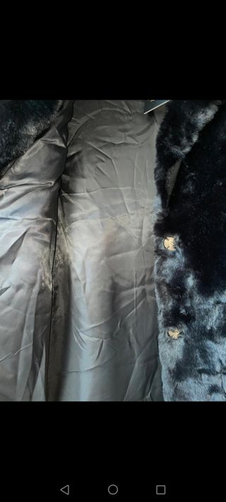 Gilet pelliccia sintetica Nero Taglia L