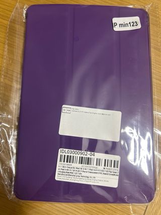 Fundas iPad Mini 123  Verde - Roja - Morada