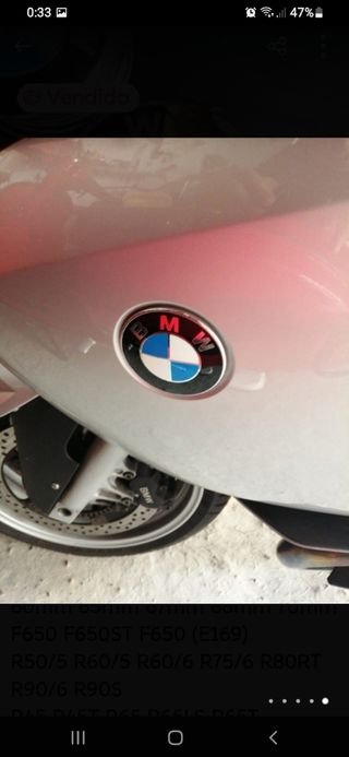 Logo BMW para moto
