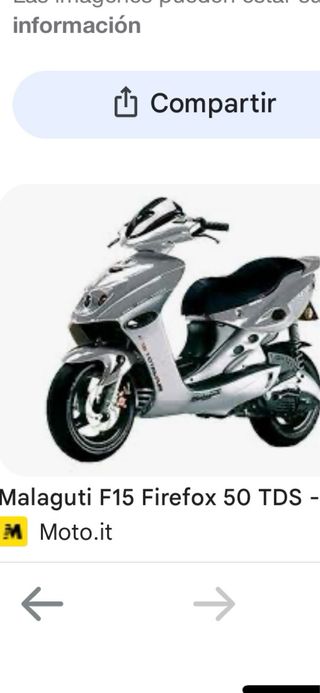 Malaguti F15 Firefox 50: chasis