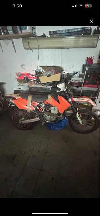Chasis KTM matriculada 250cc 4T 2006