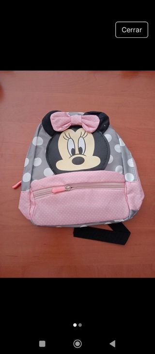Mochila Minnie Mouse niña