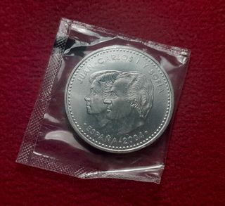 Moneda 12€ PLATA España 2004 Isabel