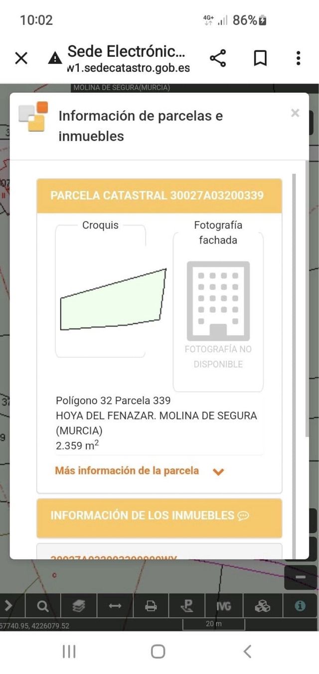 Terreno 3500m urbanizable - Hoya del Fenazar