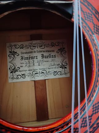 Guitarra flamenca ciprés. Y abeto 1a