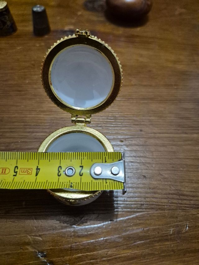 Scatolina Ceramica Dipinta a Mano