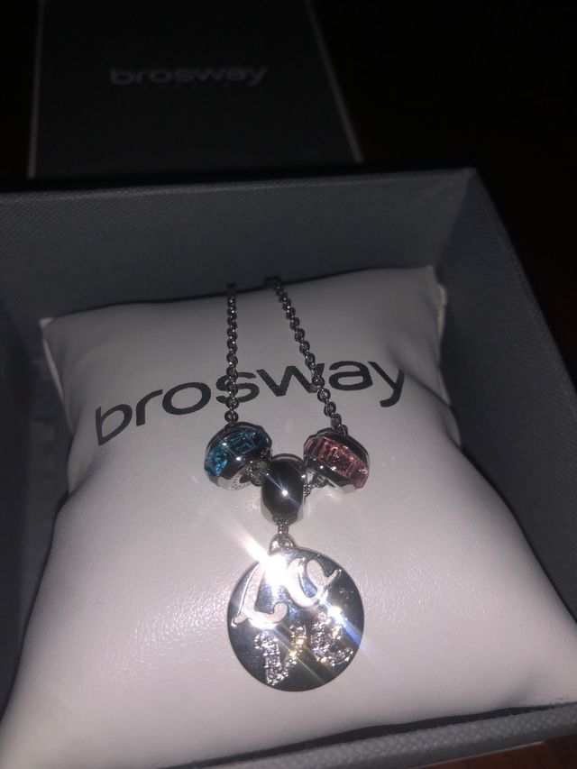 Collana Brosway acciaio multicolor