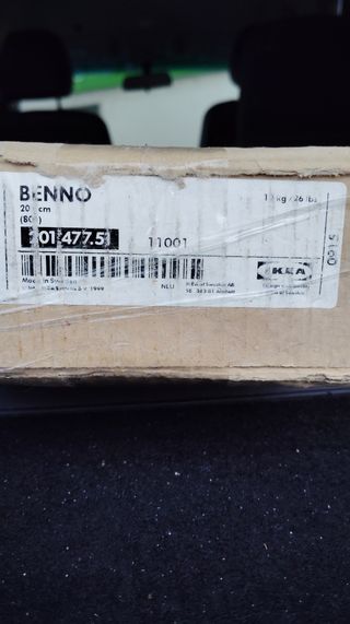 Estantería IKEA BENNO/GNEDBY azul a estrenar