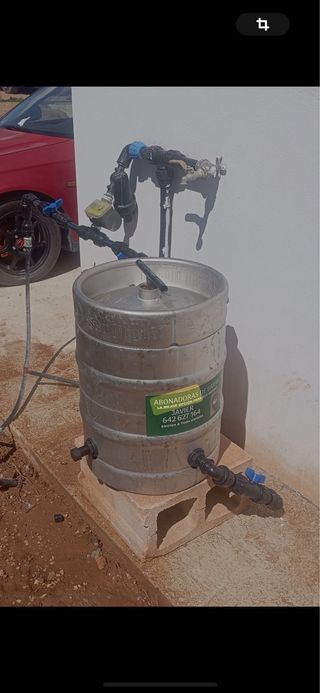 Abonadora de riego NUEVA- Barril