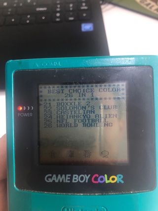 Game Boy Color - 26 juegos en 1
