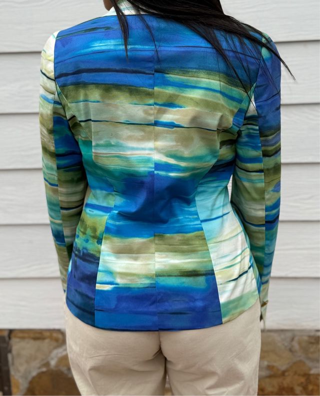 Americana Escada multicolor talla M muy estilos a.