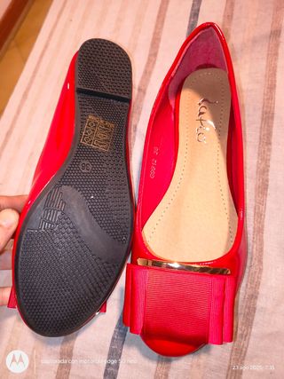 Ballerine Safic rosse 36