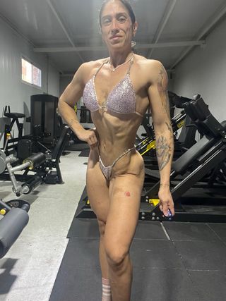 Bikini fitness plata competicion