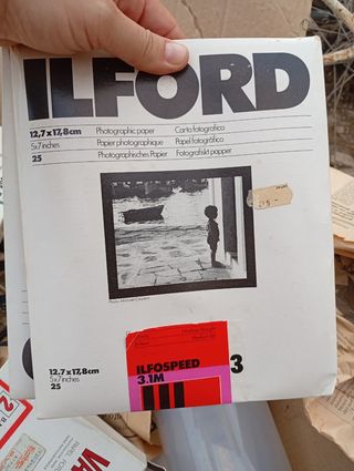 Kit revelado foto antiguo