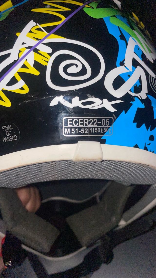 Casco Enduro niño talla M
