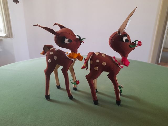 2  Bambi Vintage in Pannolenci restaurati