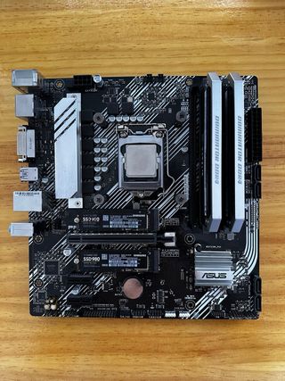 i7-10700 + b460m + 16gb 3200mghz