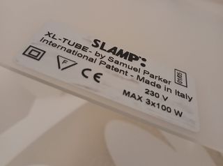 LÁMPARA DE PIE  SAMUEL PARKER.  MADE IN ITALY