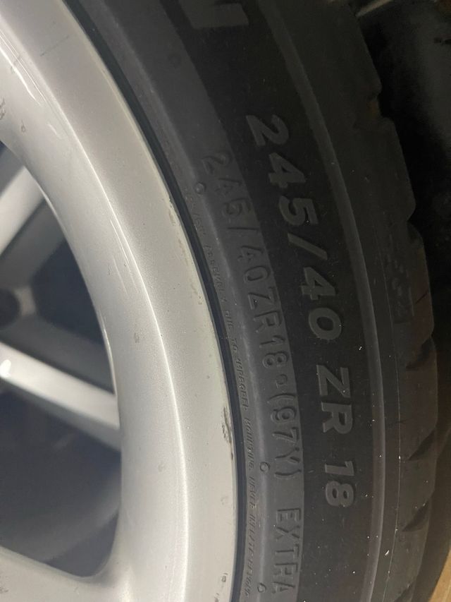4 Neumáticos Michelin Pilot Sport y 4 llantas