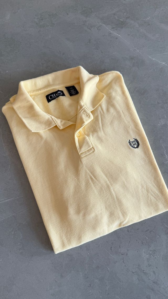 Polo Chaps amarillo - Size L