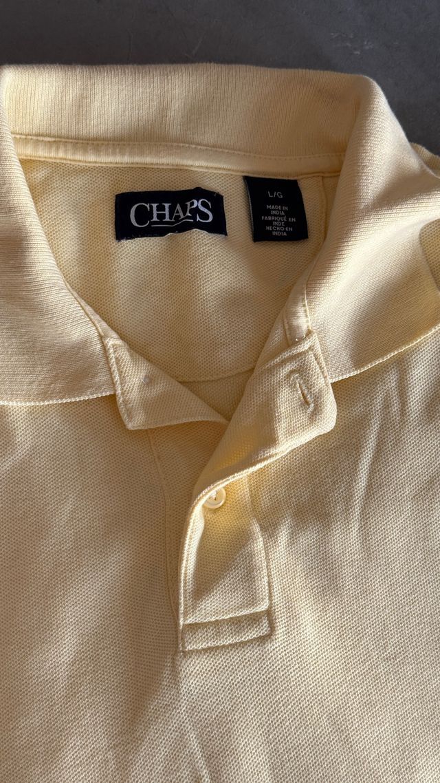 Polo Chaps amarillo - Size L