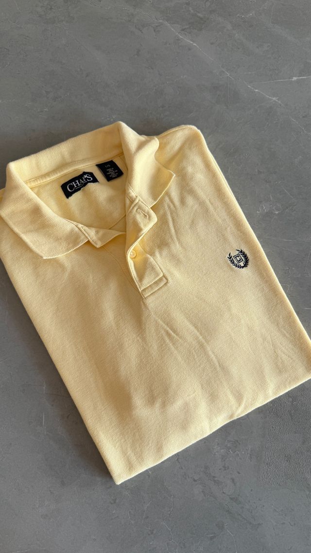 Polo Chaps amarillo - Size L