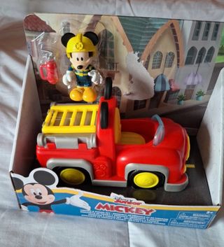 Camión de bomberos Mickey Mouse