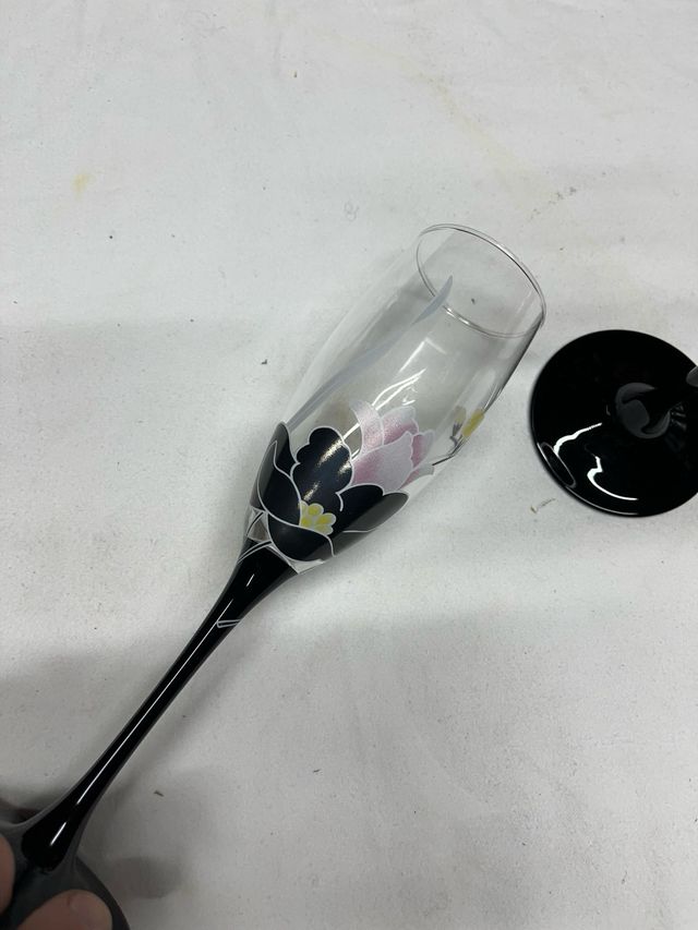 Bicchieri Champagne Decorati