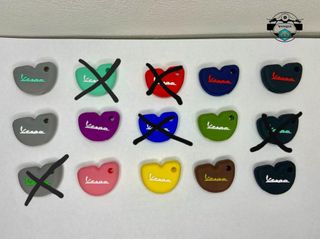 Funda de silicona para llaves Vespa