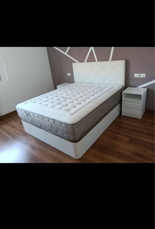 Canapé cama matrimonio marrón