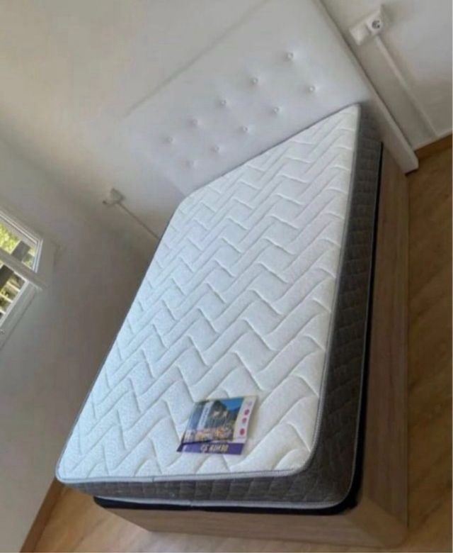 Canapé cama matrimonio marrón