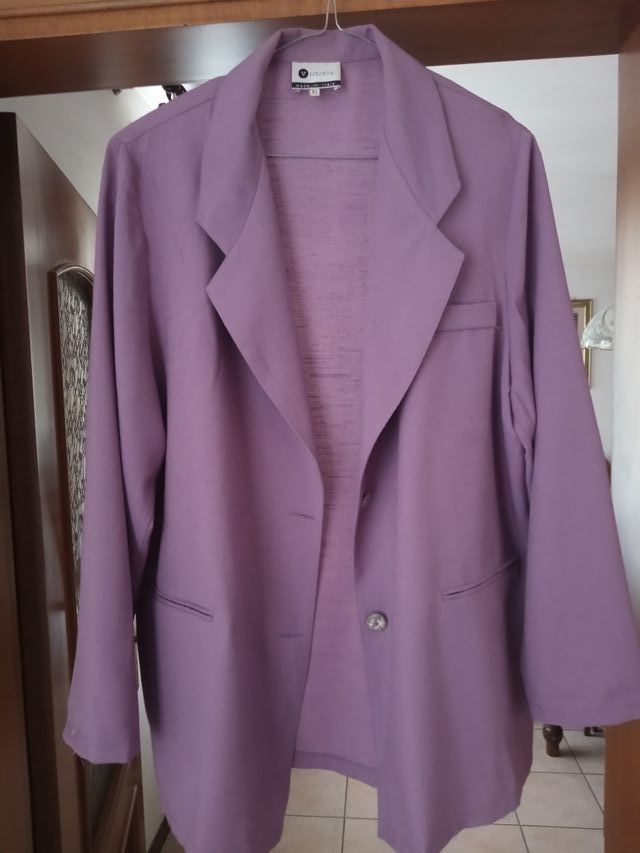 Giacca Victoria viola XL