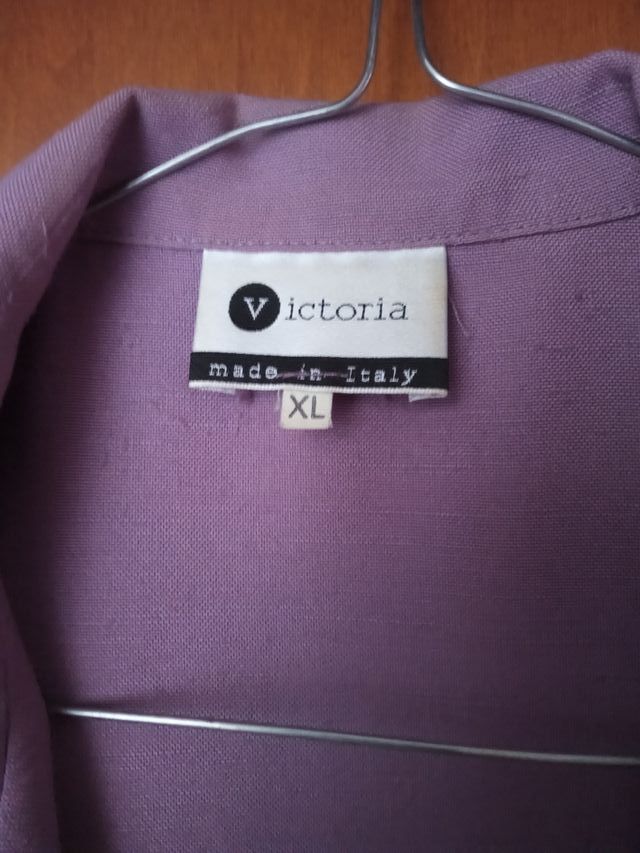 Giacca Victoria viola XL