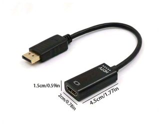 Adaptador DisplayPort a HDMI 4K