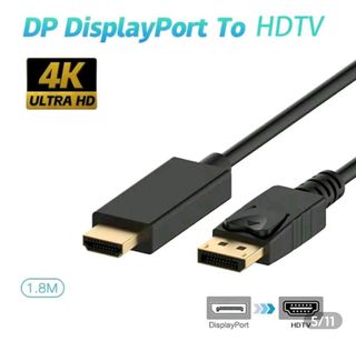 Adaptador DisplayPort a HDMI 4K