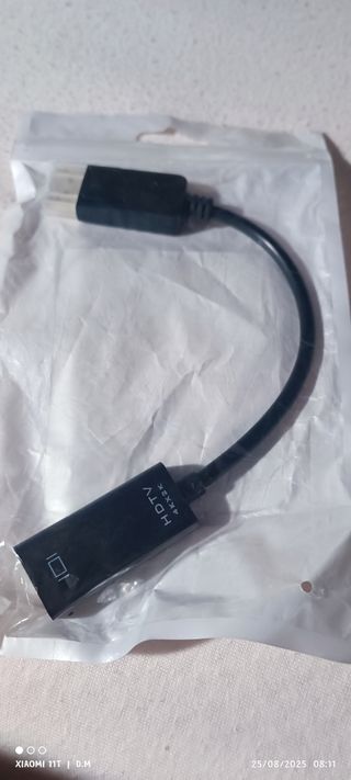 Adaptador DisplayPort a HDMI 4K