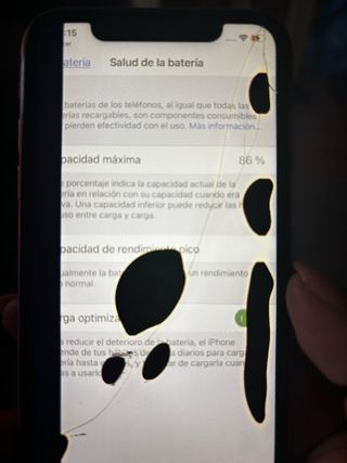 iPhone XR Rosa 64GB - Pantalla dañada