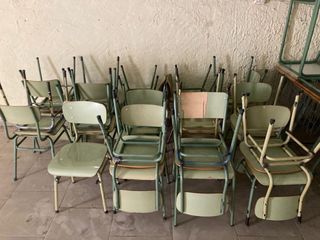 27 Sillas pupitre vintage
PRECIO X UNIDAD