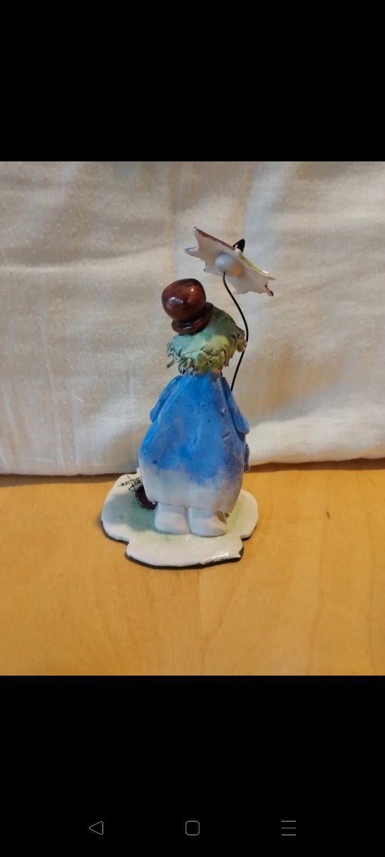 Zampiva Statuetta pagliaccio ceramica
