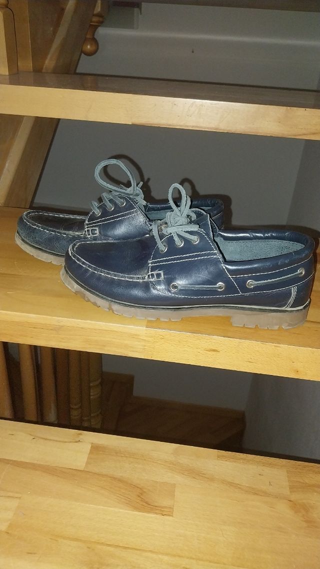 Náuticos niño azul marino -talla 39