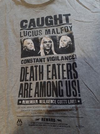 Camiseta gris - Lucius Malfoy