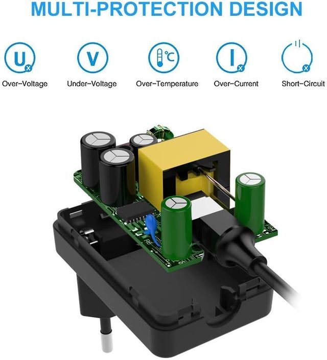 Cargador BERLS 5V 3A Multiuso TV-Box y Routers