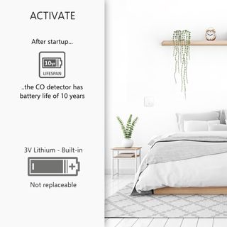 Detector CO ELRO FC4610