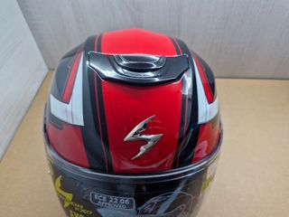 Casco Scorpion Exo-391 Captor Rojo