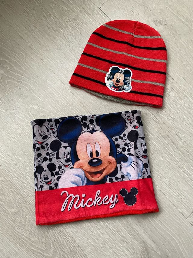 Gorra y bufanda Mickey Mouse Disney